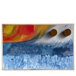 Orizzonti Decorative Panel and Wall Hanger by Mascia Meccani