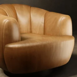 Ornella Leather Armchair