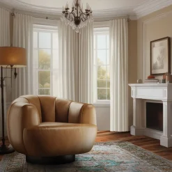 Ornella Leather Armchair