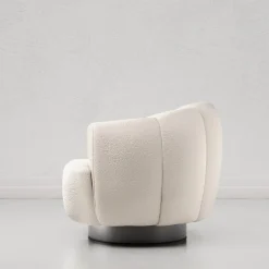 Ornella White Armchair