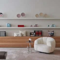 Ornella White Armchair