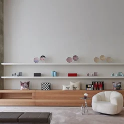 Ornella White Armchair