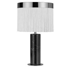 Orsola Black & White Table Lamp by Lorenza Bozzoli
