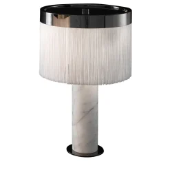 Orsola White Table Lamp by Bozzoli