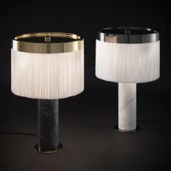 Orsola White Table Lamp by Bozzoli
