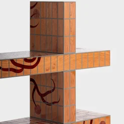 Orvalho Wood Bookshelf