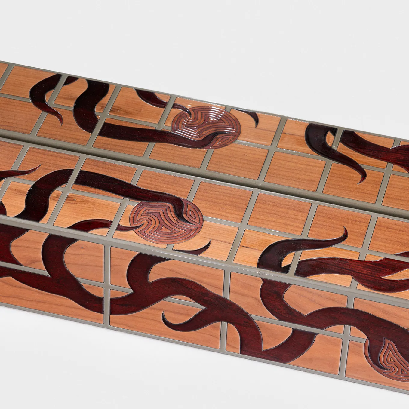 Orvalho Wood Floor Mirror