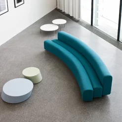 Osaka Blue Sofa by Pierre Paulin