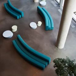 Osaka Blue Sofa by Pierre Paulin