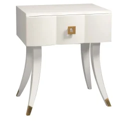 Oscar Night Stand White