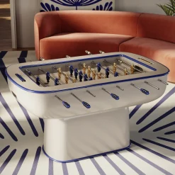 Oskar Glossy Perla Foosball Table