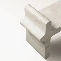 Ossicle Travertine Stool N. 1