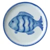 Osteria Set of 6 Blue Dinner Plates 28cm