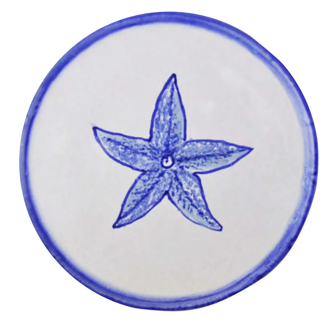 Osteria Set of 6 Blue Dinner Plates 28cm