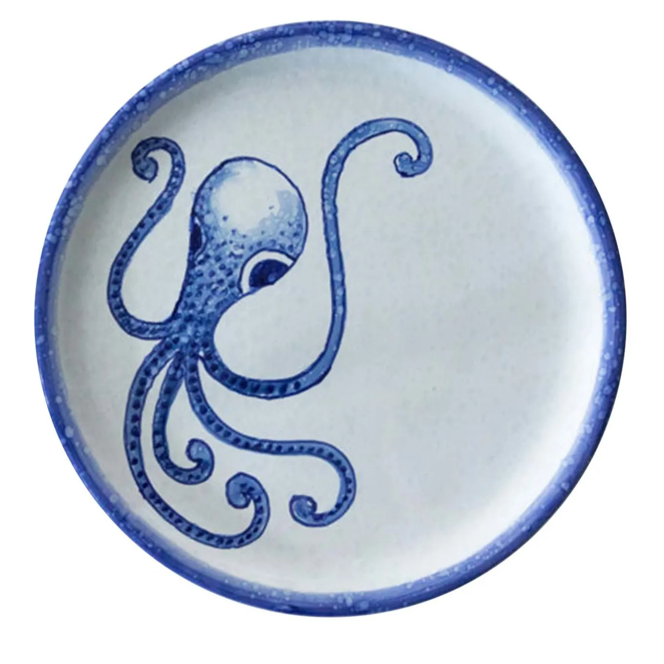 Osteria Set of 6 Blue Dinner Plates 28cm