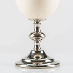 Ostrich Egg Check Decorative Sculpture #2