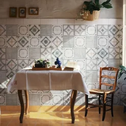 Ot Budoni Azure Set of 24 Square Tiles