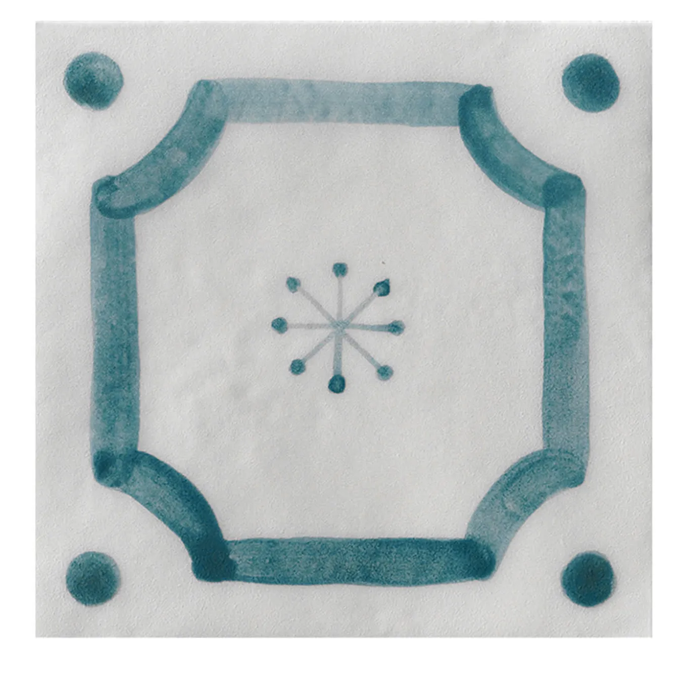 Ot Budoni Mint Set of 24 Square Tiles