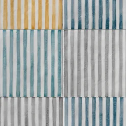 Ot Palau Mustard Set of 24 Square Tiles