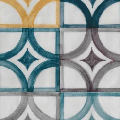 Ot Puntaldia Plum Set of 24 Square Tiles