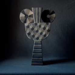 Otello Brown Terracotta Decorative Vase