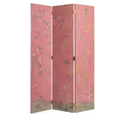 Otello Folding Screen with Floral Motifs