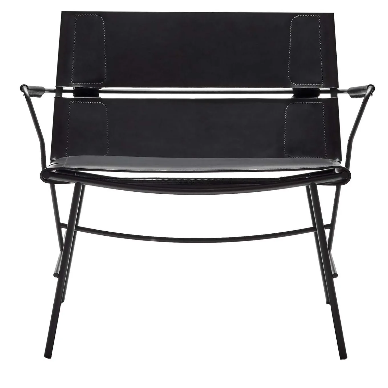 Otran Black Lounge Chair