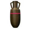 Ottaviano XL Bronze And Fucsia Amphora