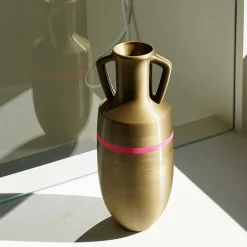 Ottaviano XL Bronze And Fucsia Amphora