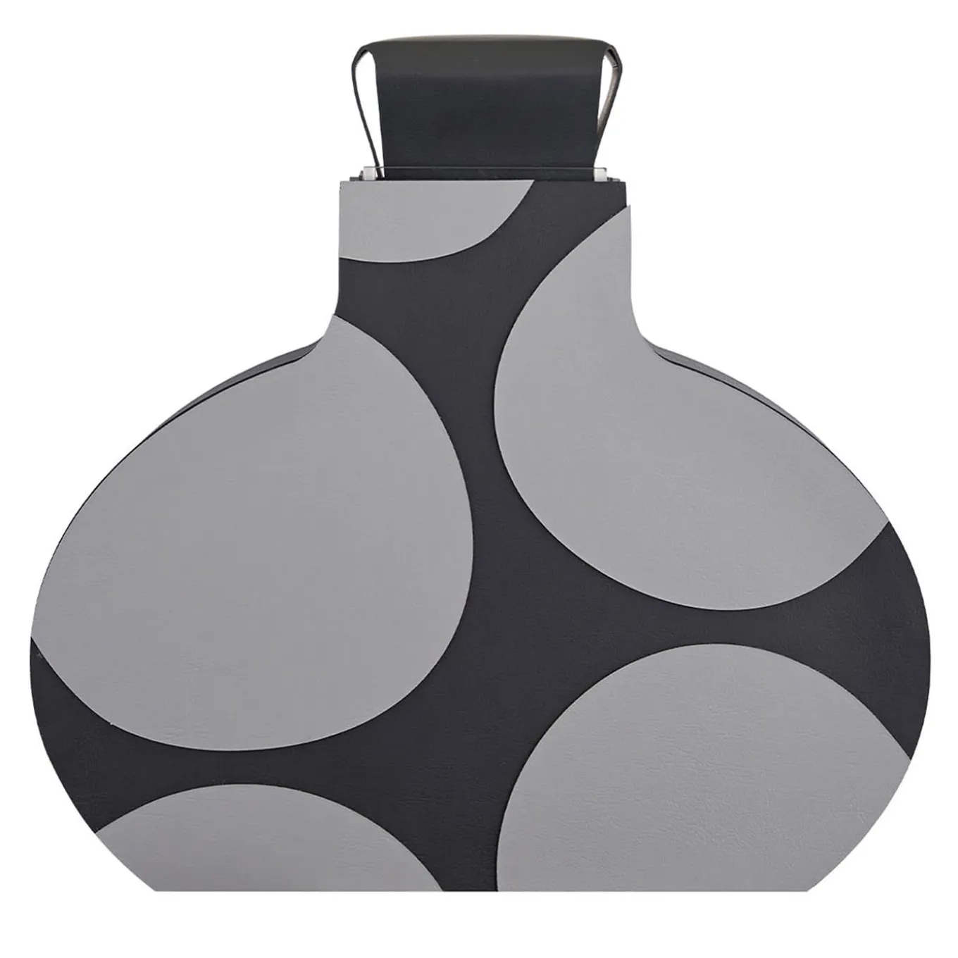 Otto 1.1 Black and Gray Decorative Vase