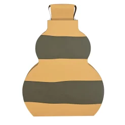 Otto Blue Olive/Mustard Vase by Gianpaolo Venier