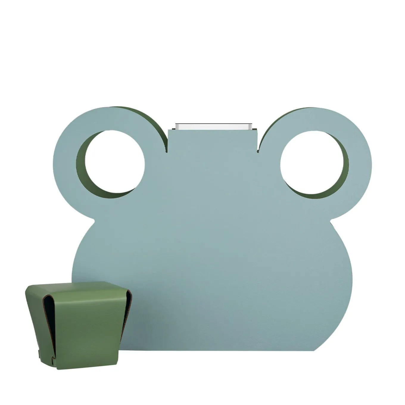 Otto Monochrome Sky Blue Vase by Gianpaolo Venier