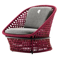 Outdoor Amaranth Occasional fabric Chair