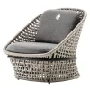 Outdoor Gray Occasional fabric Chair