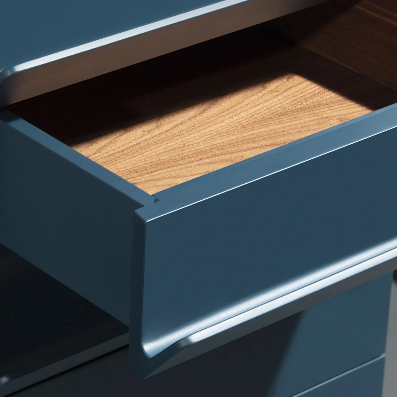 Overlooking Dark Chest of Drawers by Lorenzo Damiani