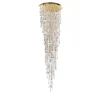 Oversized Drops Venetian Glass Chandelier