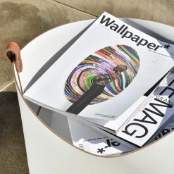 Ovo Large Leather Basket