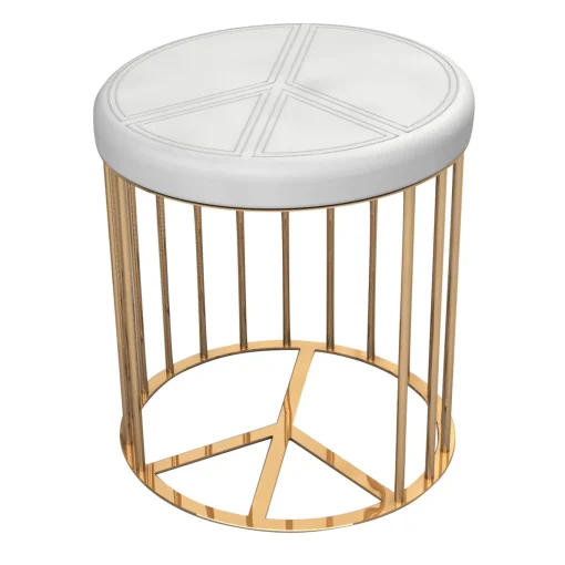 Pace Upholstered Stool by Garilab by Piter Perbellini