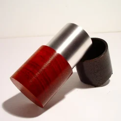 Padauk and Bog Oak Spice Holder