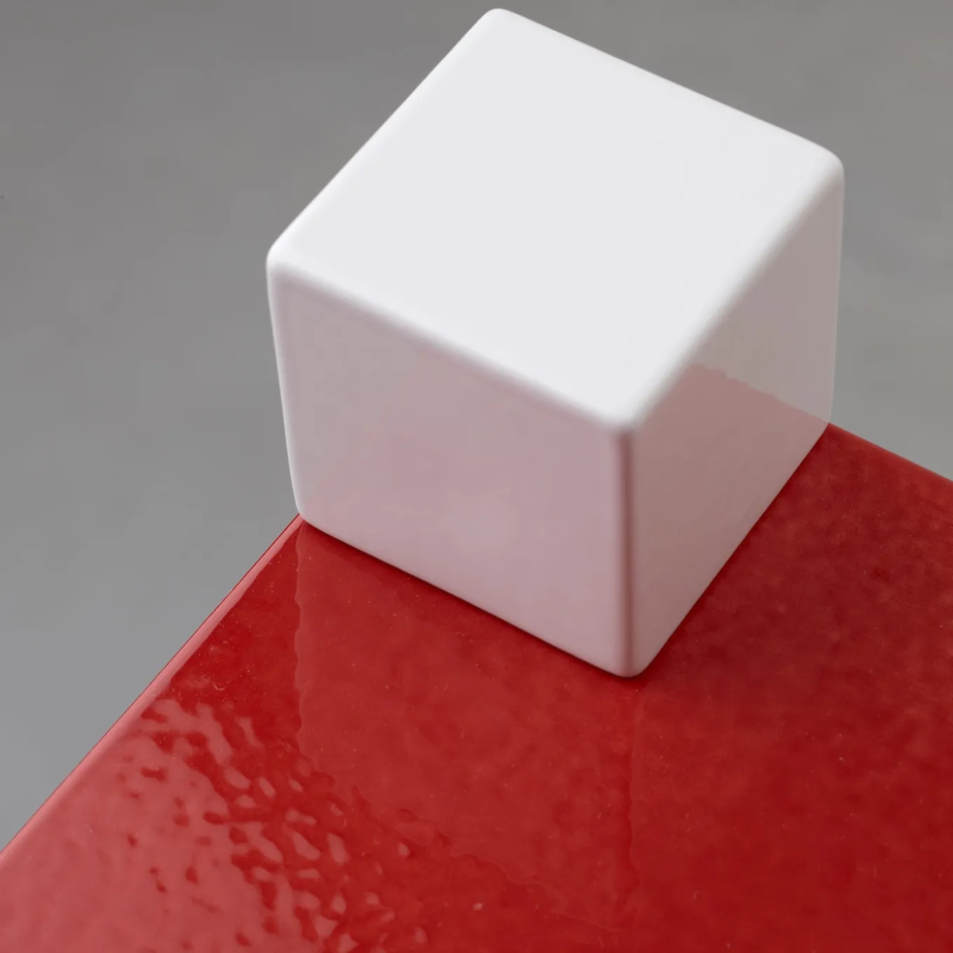 Paesaggi Rectangle Polycrhome Sculpture by Nathalie Du Pasquier