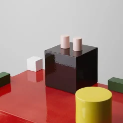 Paesaggi Rectangle Polycrhome Sculpture by Nathalie Du Pasquier