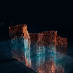 Paesaggio Alchemico Copper Sculpture