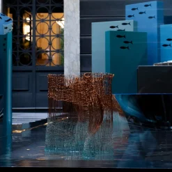 Paesaggio Alchemico Copper Sculpture