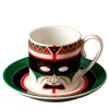 Paha Sapa Set of 6 Coffee Cups with Saucers