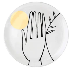 Paladino Plate #1 by Mimmo Paladino