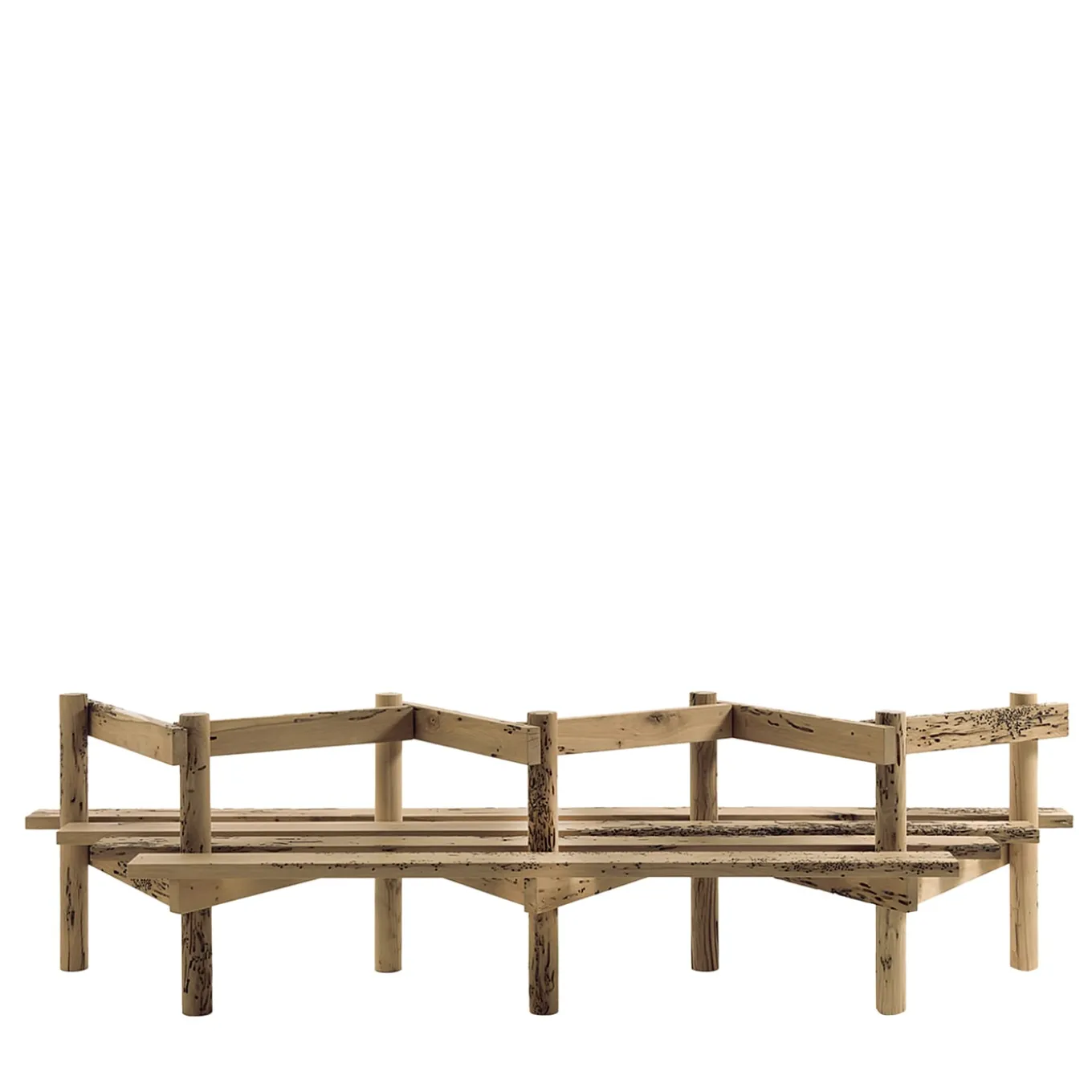 Palizzata Bench by Michele De Lucchi