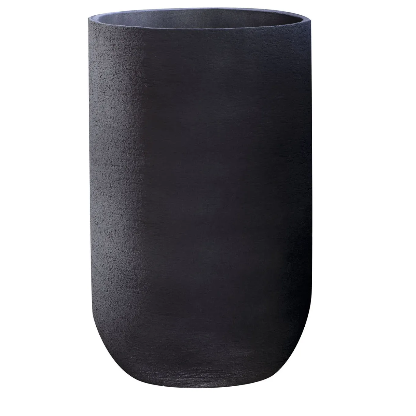 Palm Beach Black Ceramic Vase