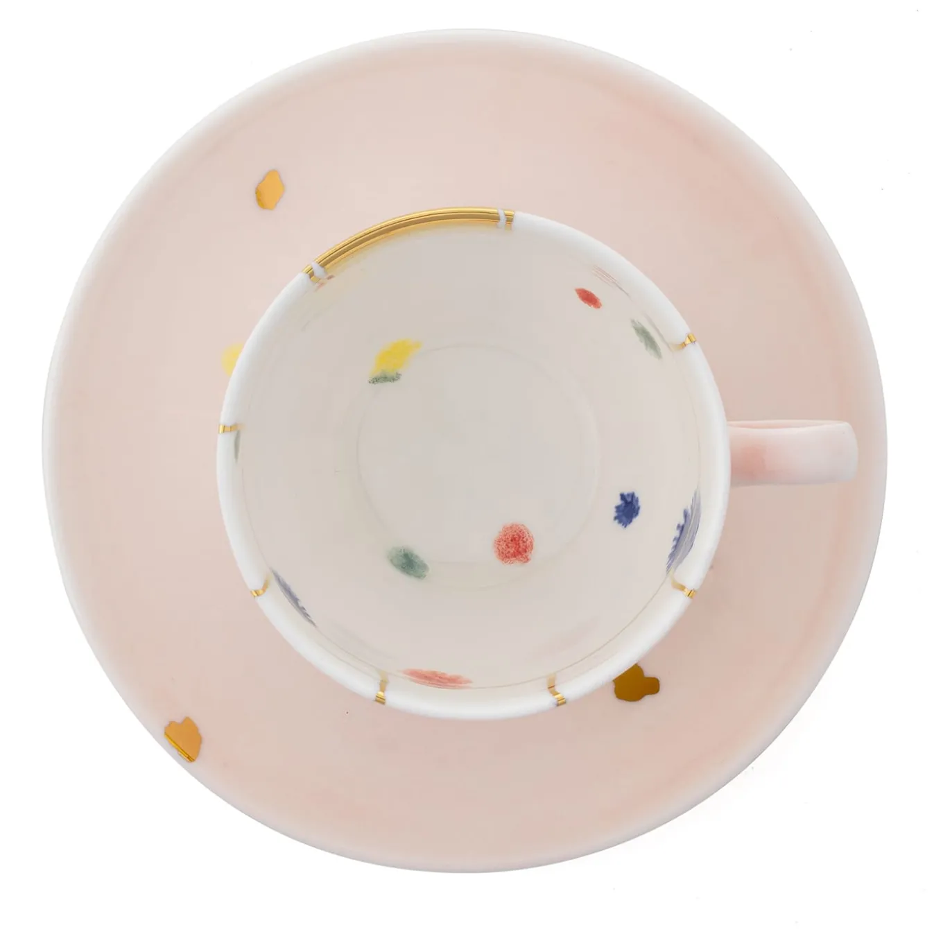 Palm Beach Squared Teacup And Saucer #1