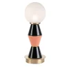 Palm Small Black and Peach Table Lamp