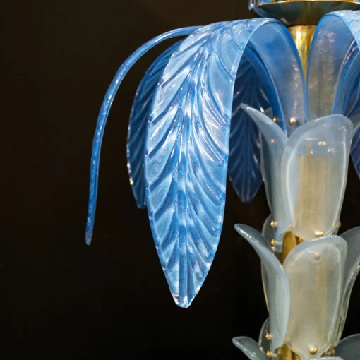 Palma Light Blue Floor Lamp